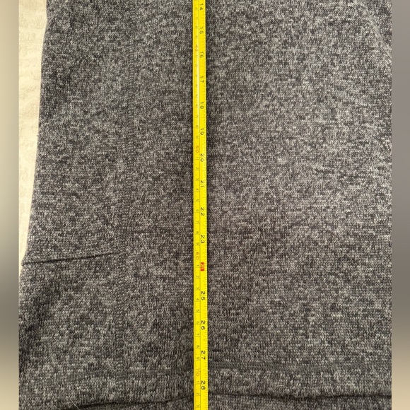 Woolrich Pullover Sweater Mens Medium Mock Neck 1/4 Zip Gray Long Sleeve - Picture 6 of 8